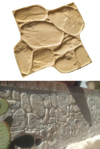 Vertical concrete stamp - concrete, cement