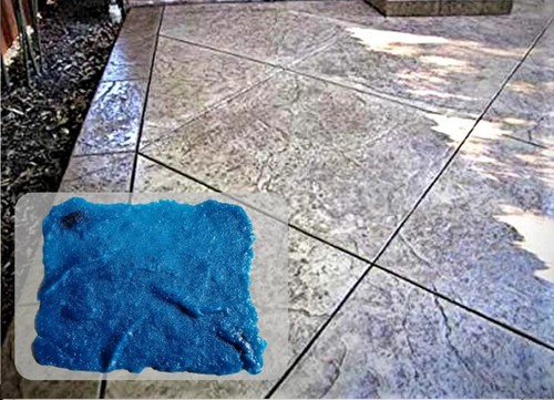 Polyurethane mat stamp stone - polyurethane,