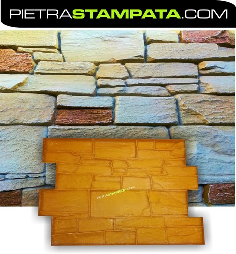 Vertical concrete stamp cement - stamp,