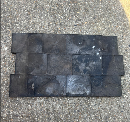 Black grey brick effect - black/grey, brick-effect