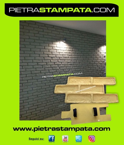 Vertical concrete stamp
