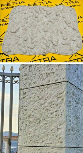 Vertical concrete stamp mat - vertical,