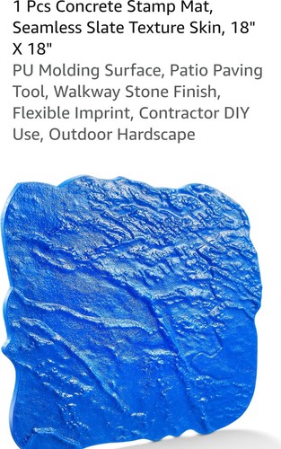 Concrete stamp mat - stamp,