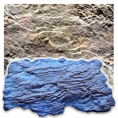 Polyurethane stamp mat - polyurethane, texture