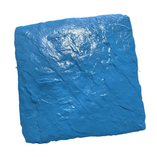 Concrete stamp blue diy - diy, form